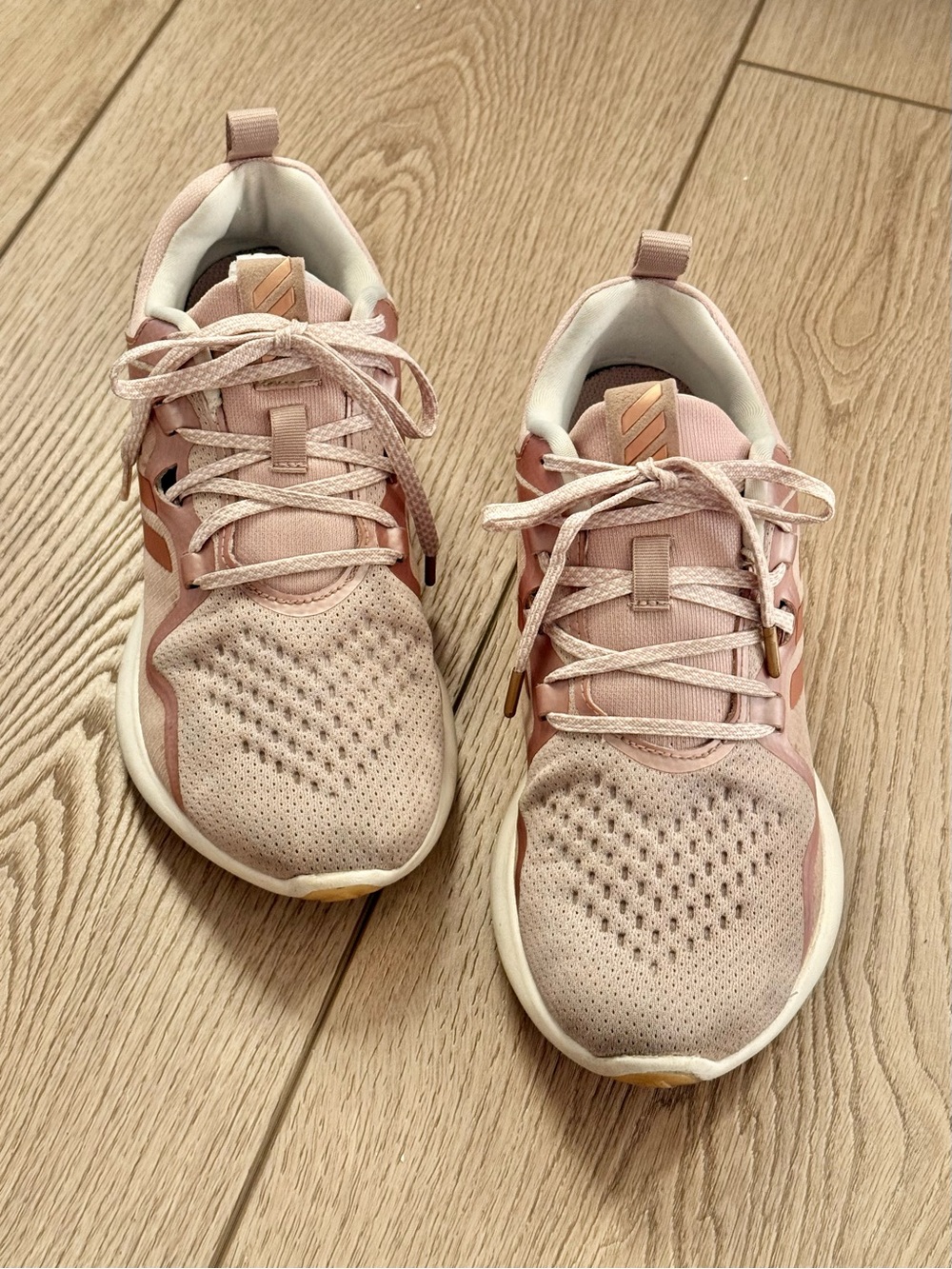 Adidas Bounce Women’s Breathable Pink Running Sneakers